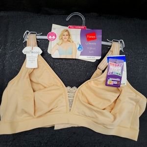 Hanes ultimate T shirt bra wire free soft